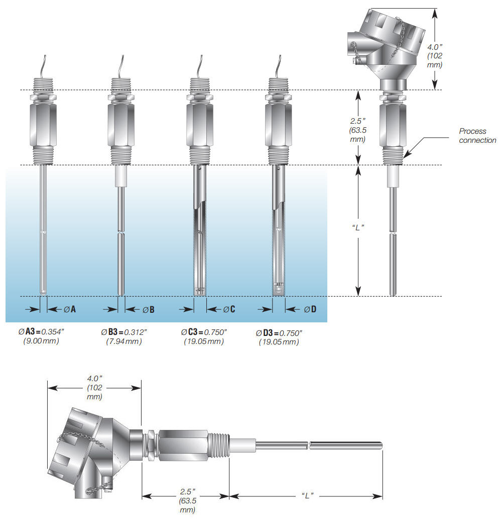Model LTX06 Capacitance Level Transmitter Details
