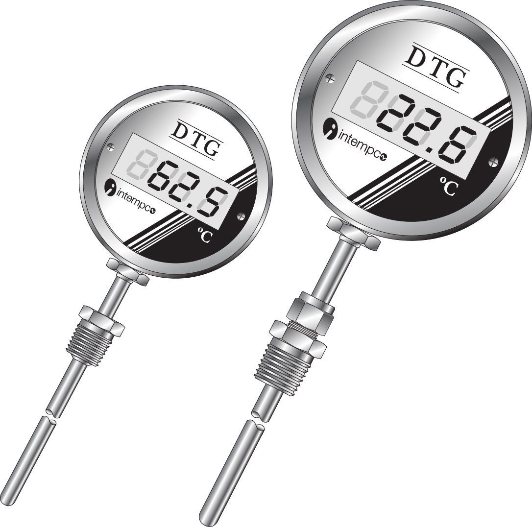 DTG11 Digital Temperature Indicator, Configurable Probes and Alarm  Picture